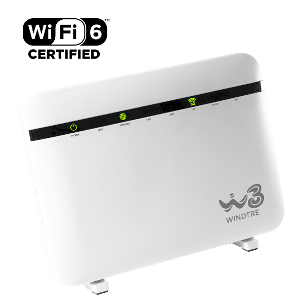 Nuovo Modem Wi-Fi 6 WINDTRE per la Super Fibra