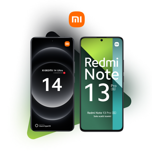 xiaomi 14 ultra e redmi note 13 pro 5g - smartphone offerte - WINDTRE