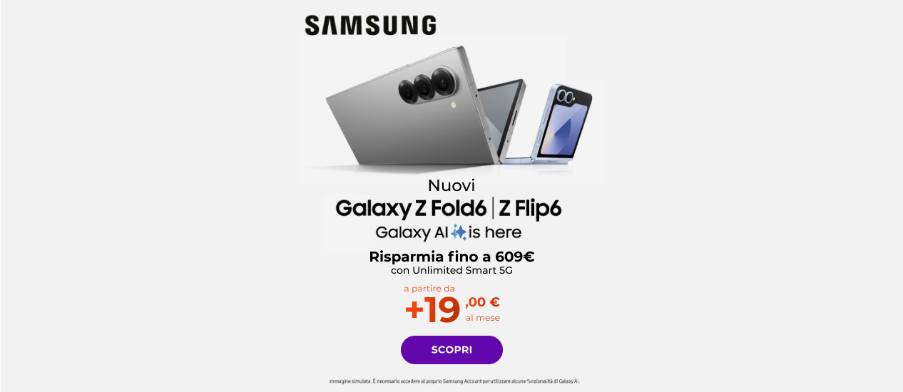 Samsung Galaxy FOLD 6 e FLIP6